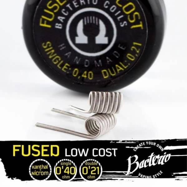 Set 2 Rezistențe Bacterio Coils Fused 3mm Ni80 – 0,40Ω / 0,21Ω