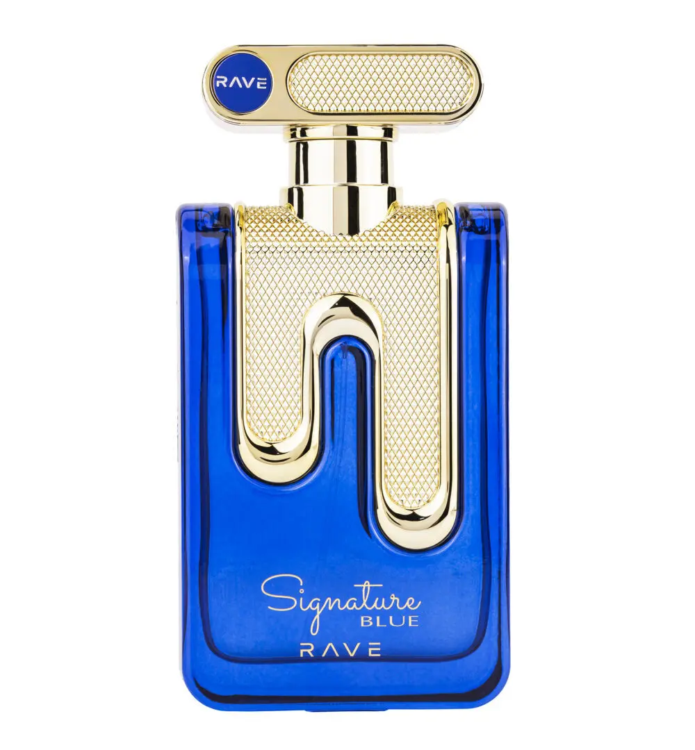 Apa de Parfum , Signature Blue, Rave, Barbati - 100ml- Parfum Original Dubai