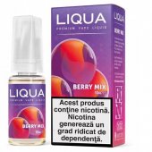 Lichid cu Nicotina , Tigara Electronica , Liqua Elements 10ml/18mg - Aroma , Capsuni , Cirese , Struguri , Berry Mix