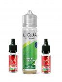 Liqua 5ml Bright Tobacco + 2xshot 10ml/20mg