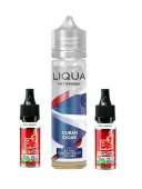 Liqua Cuban Cigar 5ml + 2shot nicotina 10ml/20mg