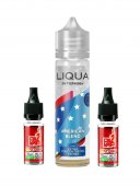 Pachet Liqua American Blend 5ml+2shot Nicotina 10ml/20mg