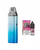 Vinci S Pod Blue Gradient + Drifter Bar Salts 20mg 10ml-Sweet Strawberry Ice
